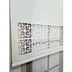 Stor Perde Desenli Lazer Kesim Kalın Kumaşlı ML105 200x260 Beyaz