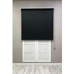 Stor Perde İthal Mat Polyester, Siyah, 60 x 200