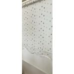Storburada Çift Mekanizmalı Puantiyeli St 043 Ekru 150 X 260 Tül Perde ve Ekru Stor Perde