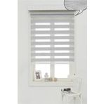 Storburada Stb-400-V04 90 x 260 Gri Etek Dilimli Zebra Stor Perde