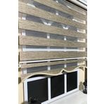 Storburada STB-400-V05 Zebra Kahverengi Etek Dilimli 30x200 cm Stor Perde