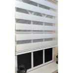 Storburada STB 400V01-PD 190x260 Zebra Stor Sert Plastik Kasalı Beyaz Perde