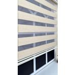 Storburada Stb 400V03-D Sütlü Kahve 180x200 Zebra Stor Perde