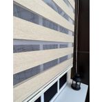 Storburada STB-400V03-PD 180x200 Zebra Stor Sert Plastik Kasalı Sütlü Kahve Perde