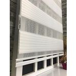 Storburada STB-481 Pliseli Zebra Ekru Etek Dilimli 120x200 cm Stor Perde