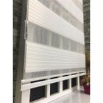 Storburada STB-481 Pliseli Zebra Ekru Etek Dilimli 90x200 cm Stor Perde