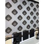 Storburada STB45239-V107 Çift Mekanizmalı Tül Ekru Siyah 140x260 cm Stor Perde
