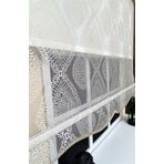 Storburada STB45240-V109 Çift Mekanizmalı Tül Bej Ekru 130x200 cm Stor Perde