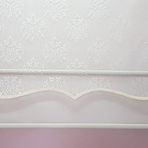 Storburada STB45252-V01 Çift Mekanizmalı Kirli Damask Tül Beyaz Ekru 150x200 cm Stor Perde