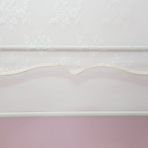 Storburada STB45253-V01 Çift Mekanizmalı Kırık Tül Beyaz Ekru 130x200 cm Stor Perde