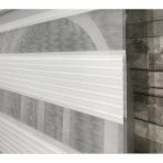 Storburada STB480-D Beyaz Geniş Plise Zebra 90x200 cm Stor Perde