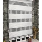 Storburada Stb480-Pd Beyaz 90x260 Pliseli Stor Zebra Sert Plastik Kasalı Perde