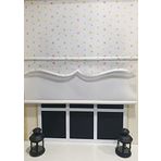 Storburada STB49000-V-01 Çift Mekanizmalı Puantiyeli Tül Beyaz Ekru 90x200 cm Stor Perde