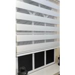 Storburada Z-STB400V01 160x260 Beyaz Etek Dilimli Zebra Stor Perde