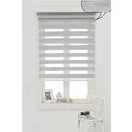 Storburada Z-STB400V04 30 x 200 Gri Etek Dilimli Zebra Stor Perde