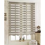 Storburada Z-STB400V05 Kahverengi 140 x 260 Kahverengi Etek Dilimli Zebra Stor Perde