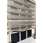 Storburada Z-STB400V05 Kahverengi Bambu Zebra 140x200 cm Stor Perde