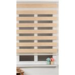 Storburada Zebra Sütlü Kahve Etek Dilimli Z-Stb400v03 Sütlü Kahve 60 X 200 Stor Perde