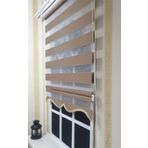Storburada Zebra Sütlü Kahverengi ST 035 Kahverengi 200 X 200 Stor Perde