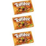 Storck Toffifee Karamelli Çikolata 125 g x 3 Adet Lezzetli Fındıklı Tatlılar - 125 gr