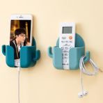 Store 2’li Duvar Askısı Telefon ve Kumanda Standı, Yapışkanlı Çok Amaçlı Saklama Askısı, Kablo ve Kulaklık Organizeri