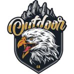 Store Aksesuar Off Road Camping Adventure Kamp Kartal Eagle Outdoor Sticker 14 x 11 cm