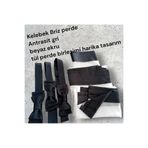 Store Aslan Homes Özel Tasarım Mutfak Dekoratif Briz Tül Perde,Rengi Belirtmeyi Unutmayın..