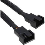 Store Fan Çoklayıcı 2 Port Y Pwm 4 Pin Splitter Çoklayıcı Switch Kablosu 5025