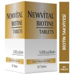 Store Fullf Rc Farma Newvital Biotine 5000MCG 60 Tablet - --