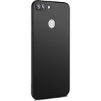 Store Honor 9 Lite Uyumlu Sert Rubber Silikon Kılıf (Siyah)
