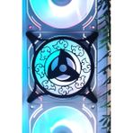 Store Itachi Sharingan Eye 120X120 mm Oyun Pc Aksesuarı, Masaüstü Bilgisayar Fan Kapağı - Siyah