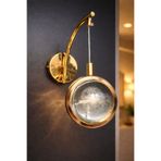 Store Karahindiba Temalı ŞARJLI Küre cam Dekoratif modern Aplik