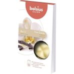 Store Kokulu Buhardanlık Eritme Mum Tableti - Vanilya Kokulu - 6 Yuvarlak Şekilli Tablet Mum - 2-3 Kere Eritme ile Toplamda Yaklaşık 25 Saat Koku Deneyimi