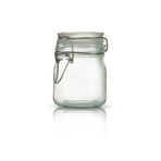 Store Korken Kavanoz 130 ml Vakumlu Kilitli Cam Saklama Kavanozu