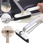 Store Lüks Sert Kıllı Köşe, Aralık, Derz, Banyo, Mutfak, Lavabo, Ayakkabı, Halı Temizleme Fırçası, Cımbızlı Fırça, 360 Derece Dönebilen, Dekoratif Temzilik Fırçası