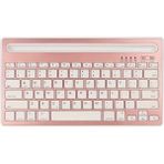 Store Mania Ieg™ ZR206 Rose Gold K6100 Kablosuz Klavye - Renkli