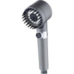 Store Massage Series 3 Fonksiyonlu Filtreli Yüksek Basınçlı Duş Başlığı El Duşu Gri - Start Stop Massage Handshower
