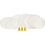 Store Noble Sarı 58 Parça 12 Kişilik Porselen Yemek Takımı