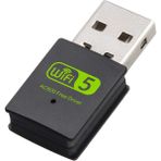 Store Of Wifi 600 Mbps Dual Band Mini USB Wifi 5 Adaptör Ac600 – 2.4 Ghz + 5 Ghz - Adaçayı Yeşili