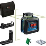 Store Professional Gll 2-20 G Çizgi Lazer (20M Çalışma Alanı, 4 x Aa Pil, Ip 64 Toza Karşı Koruma Sistemi, Yeşil Lazer, LB10 Tutucu, DK10 Tavan Klipsi, Takım Çantası)
