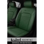 Store Renault Super 5 (B/C40) 1.6 D (B/C/S404) (55 Hp) 1992 Uyumlu Deri Design Oto Kılıfı Tam Set Yeşil