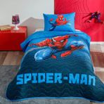 Store Spiderman Focus Lisanslı Karakter Baskılı Pamuk - Polyester Karışımı Yatak Örtüsü Seti, Çok Renkli, Tek Kişilik (Yatak Örtüsü: 160X230 cm / 1 Adet Yastık Kılıfı: 50X70)