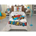 Store The Amazing Spiderman Lisanslı Karakter BASKILI Pamuk Pike Takımı, Çok Renkli, Tek Kişilik (Pike: 160X230 Cm/lastikli Çarşaf: 100X200 Cm/yastık Kılıfı: 50X70 Cm)
