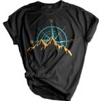 Store Unisex Baskili Tisort Outdoor Sport T-Shirt