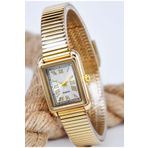 storeay Gold Renk Çelik Kordon Vintage Roma Rakam Eskitme Model Genç Kız Kadın Kol Saati
