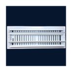 Storemax 10" x 4" 2 Yollu Hava Akışı Duvar ve Tavan Kaydı Buzul Beyaz Kaplama | 4 "x 10" 2 Yönlü Hava Difüzörü | Ev Yan Duvarları ve Tavan Için Hava Delikleri | Sierra - 100 cm