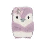 Storemax 13158 Mimi - Leylak ve Krem Renginde Doldurulmuş 2 Bölmeli Kalem Kutusu, Penguen Motifli ve Pelüş Kürk, Renkli Kalemler, Cetvel, ve Çok Daha Fazlası Içeren Kalem Kutusu - 0 - 00001-Siyah