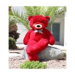 Storemax 150 cm Papyonlu Peluş Ayı-Dev Boy,% 100 Yerli - Sevgiliye Özel Hediye Kırmızı - 01-Mavi