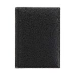 Storemax 2k 4812 Defter 14X20 Cm. Kareli 160 Yapraklı Deri Hilton Desen Kapaklı Siyah, Siyah - --