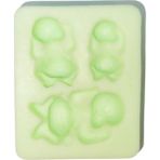 Storemax 3 Lü Uyuyan Bebek Şeklinde Silikon Pasta ve Seker Hamuru Kalibi 5X3X2 cm Ço-37 - 001-Renkli